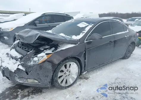 2011 Buick Regal Cxl Turbo Russelsheim from USA, damaged, VIN W04G05GVXB1108940